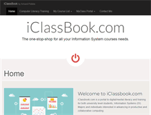 Tablet Screenshot of iclassbook.com